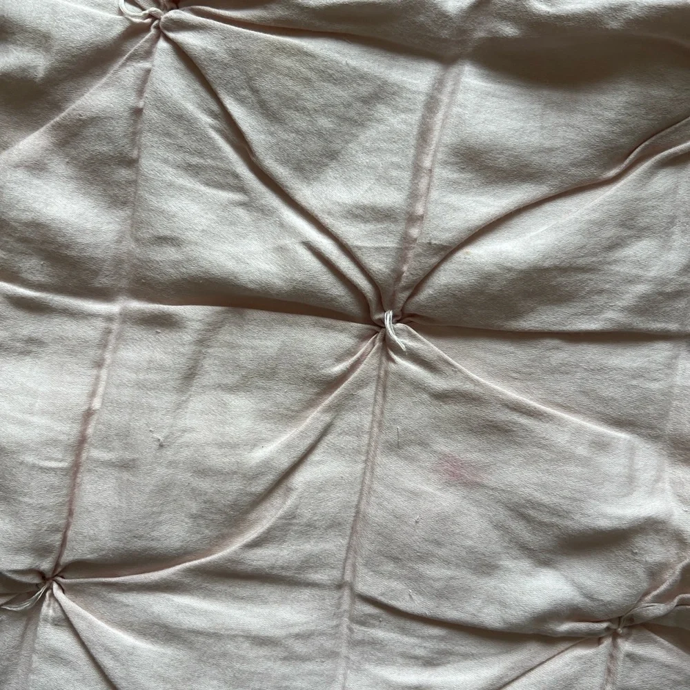 Pottery Barn Kids Soft Pink Quilted Blanket